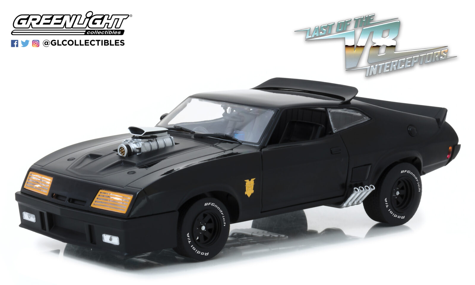 Last of the V8 Interceptors (1979) - 1973 Ford Falcon XB DS Modellismo Last V8 Interceptors 1973 Ford scala 1:18