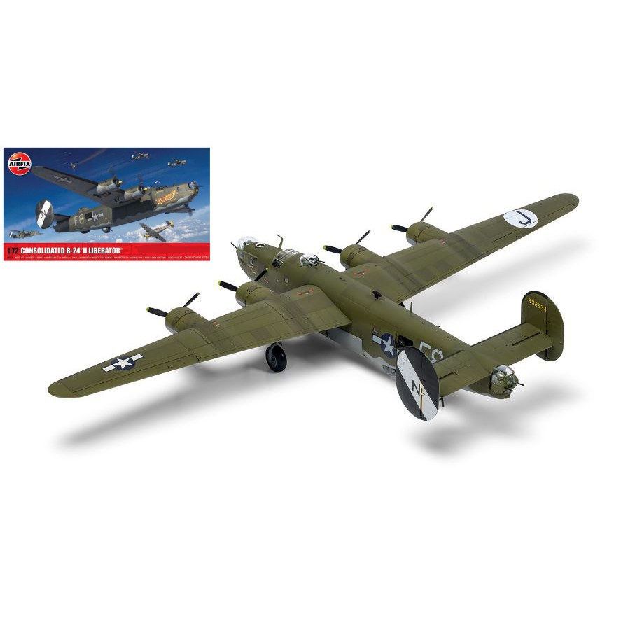 Consolidated B-24H Liberator Kit 1:72 DS Modellismo Consolidated B-24H Liberator Kit 1:72