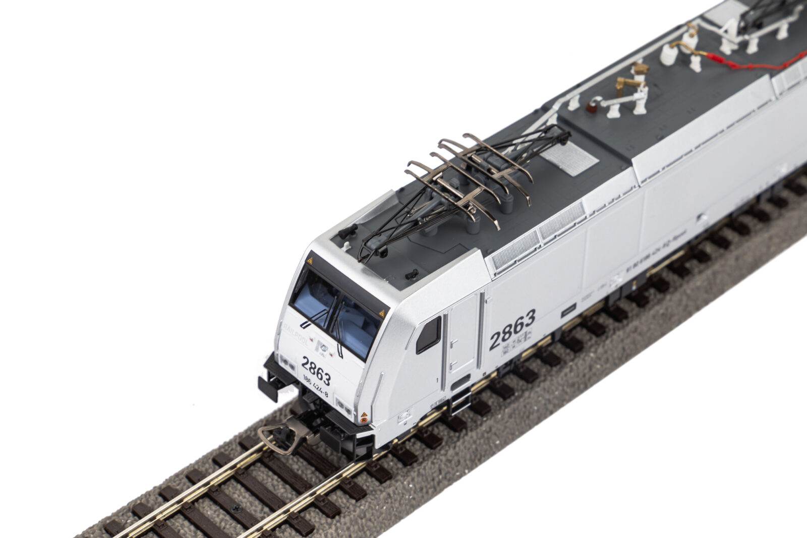 Locomotiva Elettrica BR 186 Railpool Epoca VI Scala H0 DS Modellismo Locomotiva Elettrica BR 186 scala H0
