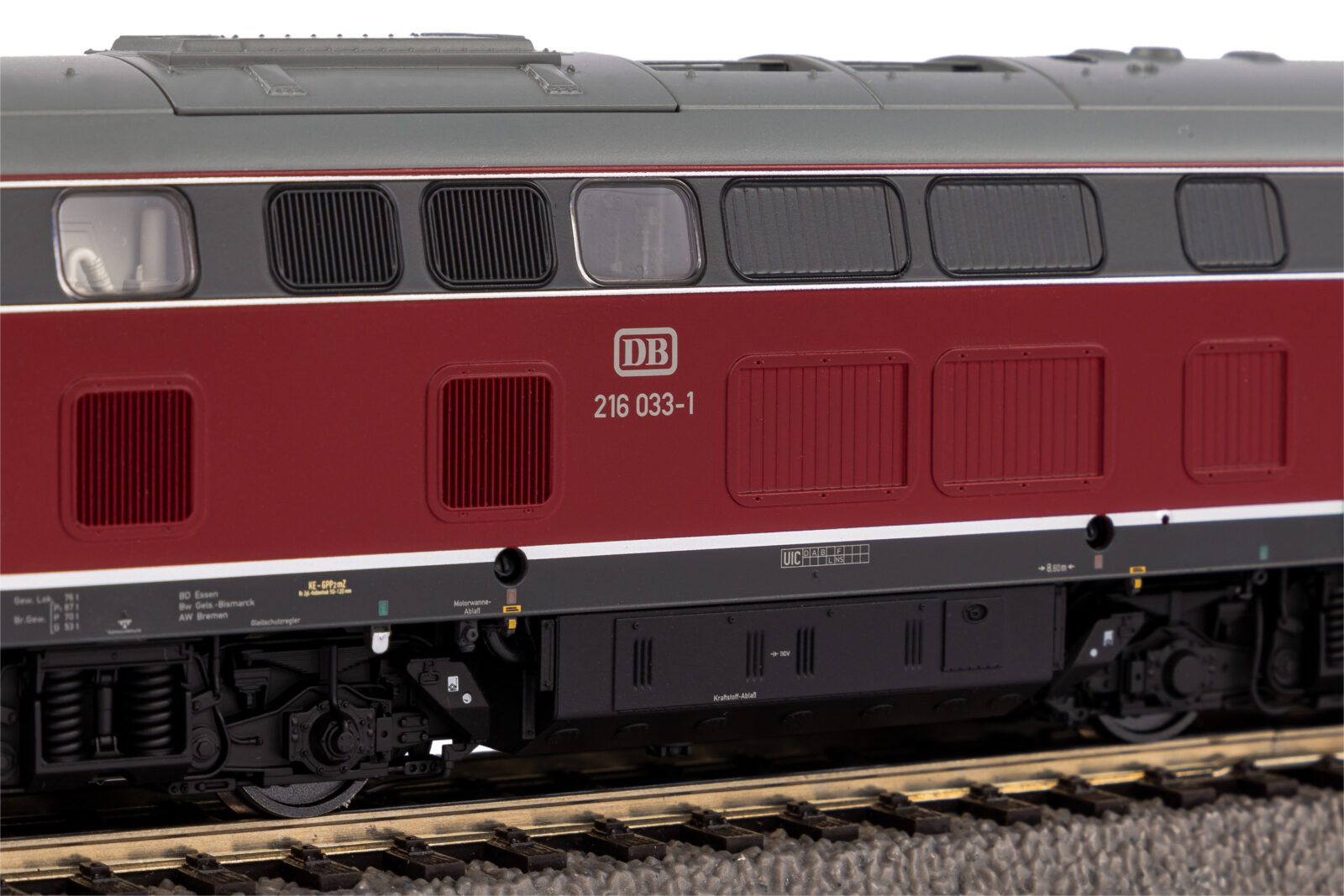Locomotiva Diesel BR 216 DB Epoca IV Scala H0 DS Modellismo Locomotiva Diesel BR 216 DB Epoca scala H0