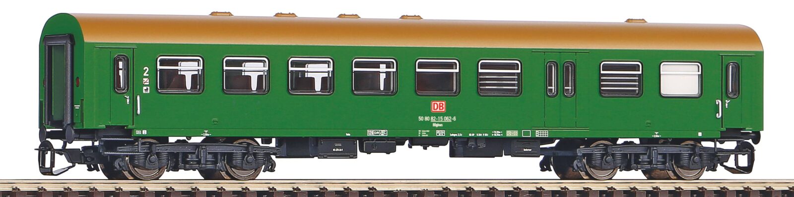 Carrozza Reko di 2a classe con bagagliaio DB AG Epoca V Scala TT DS Modellismo Carrozza Reko di 2a classe scala TT