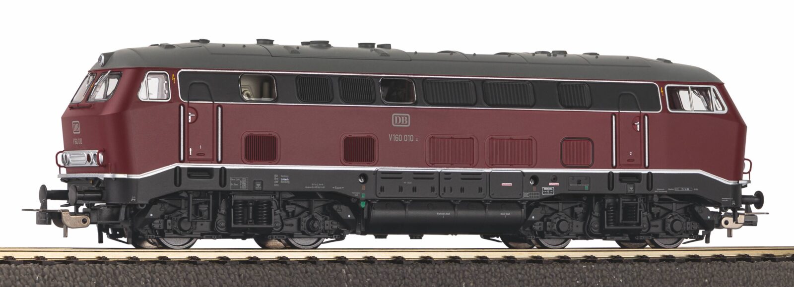 Locomotiva Diesel / Sound V 160 010 DB Epoca III - Versione C.A. Scala H0 DS Modellismo Locomotiva Diesel / Sound V 160 010 scala H0