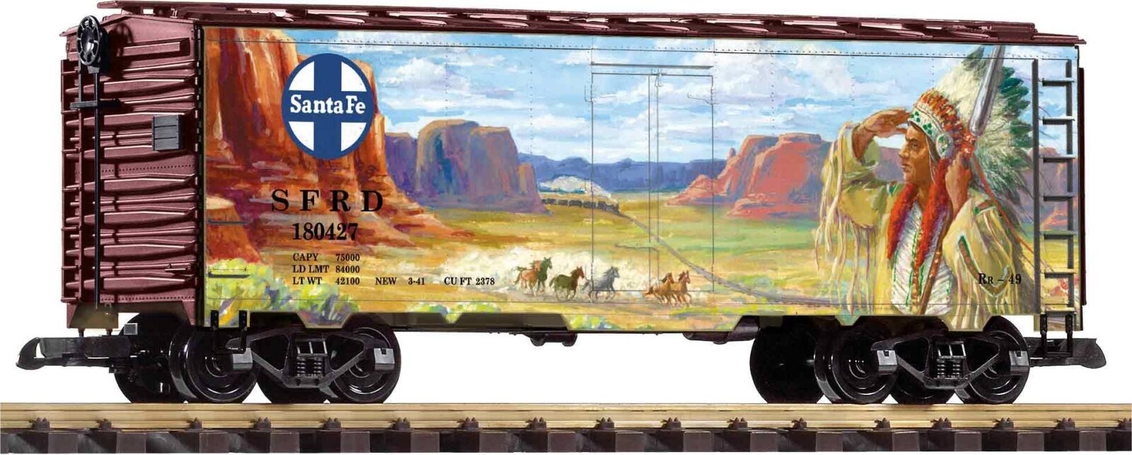 Carro Merci SF Chieftrain Scala G DS Modellismo Carro Merci SF Chieftrain scala G Piko