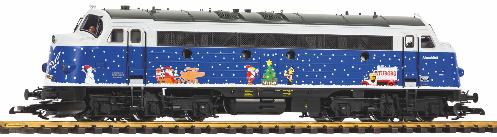 Locomotiva Diesel NoHAB Altmak-Rail VI Scala G DS Modellismo Locomotiva Diesel NoHAB Altmak-Rail scala G