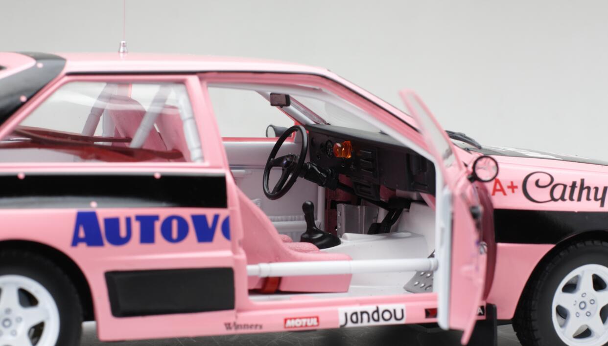 Audi Quattro A1 - #23 Cathy Caly -- 1987 French Rallycrosss Championship DS Modellismo Audi Quattro A1 #23 Cathy Caly -- scala 1:18