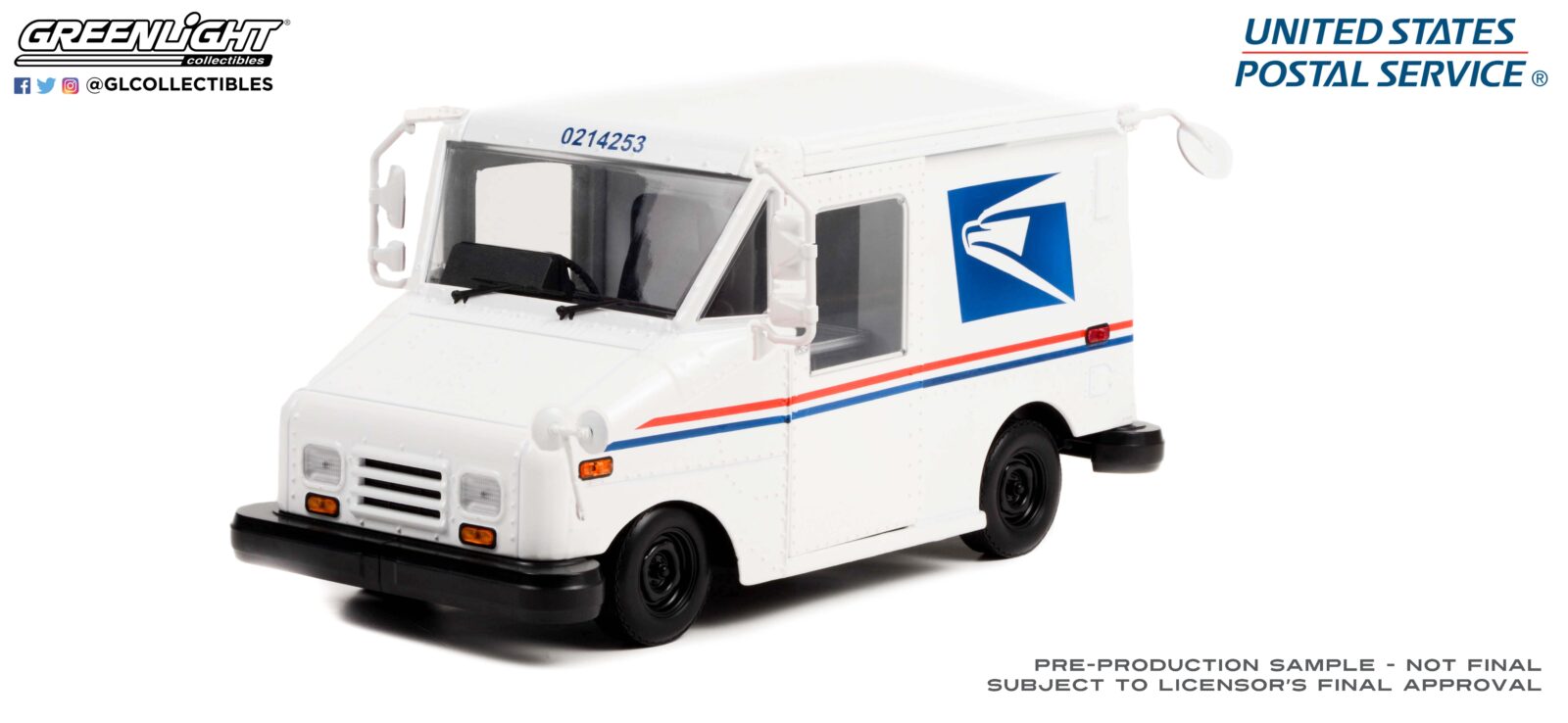 United States Postal Service (USPS) Long-Life Postal Delivery Vehicle (LLV) DS Modellismo United States Postal Service scala 1:18