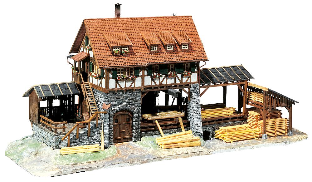Segheria Scala H0 DS Modellismo Segheria scala H0 Faller