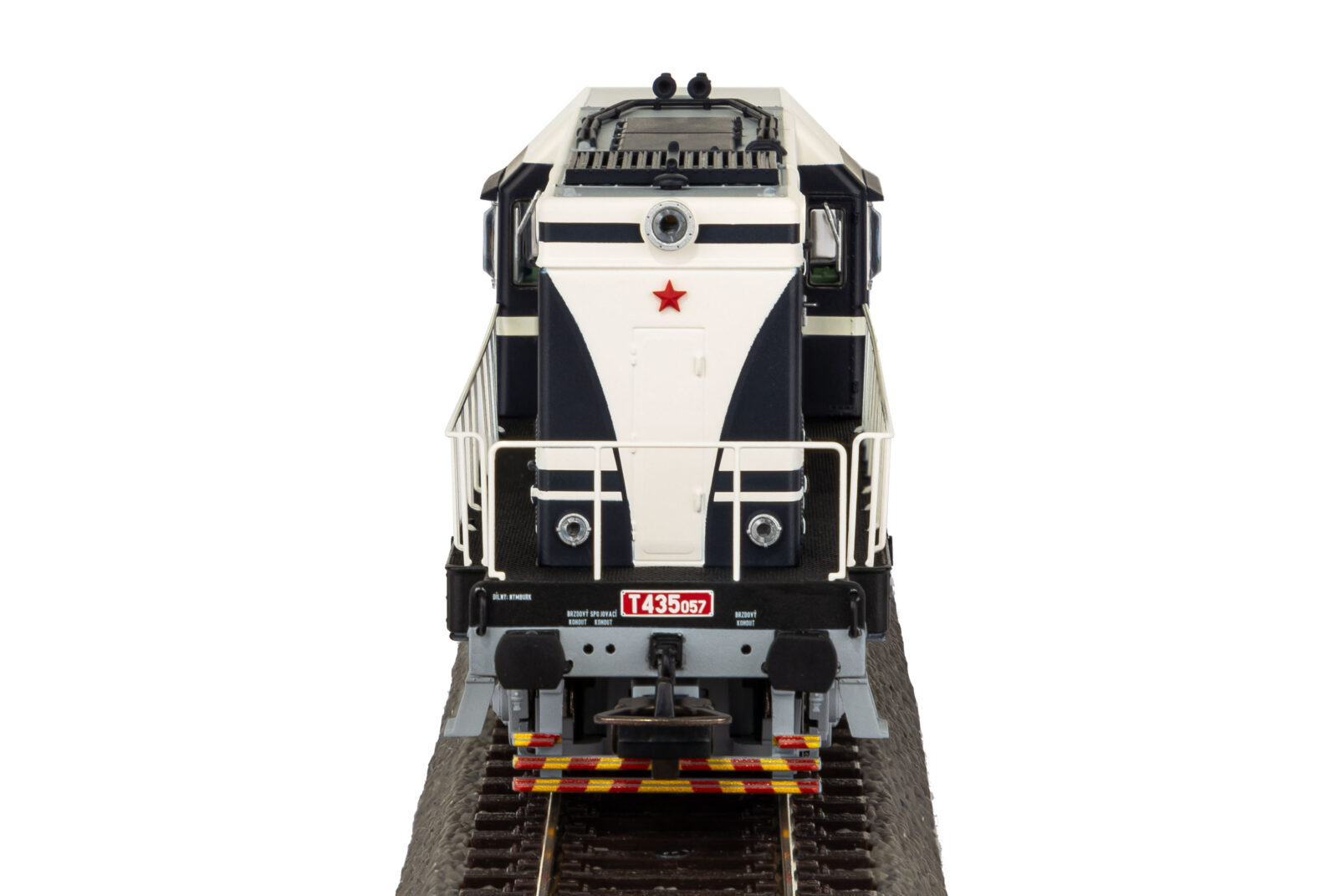 Locomotiva Diesel / Sound Blu T435 ČSD Epoca III Scala H0 DS Modellismo Locomotiva Diesel / Sound Blu T435 scala H0