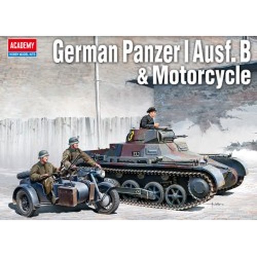 1/35 German Panzer I Ausf.B & Motorcycle DS Modellismo 1/35 German Panzer I Ausf.B & Motorcycle