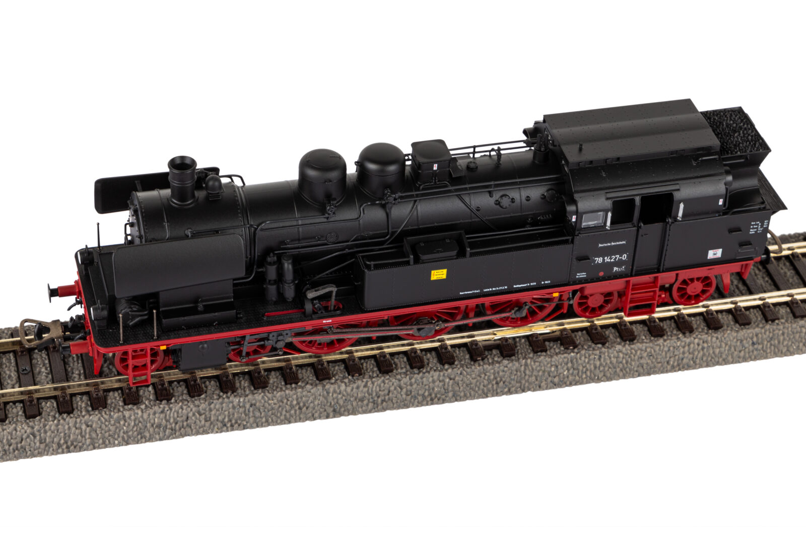 Locomotiva a Vapore BR 78 DR Epoca IV Scala H0 DS Modellismo Locomotiva a Vapore BR 78 DR Epoca scala H0 - vista 2
