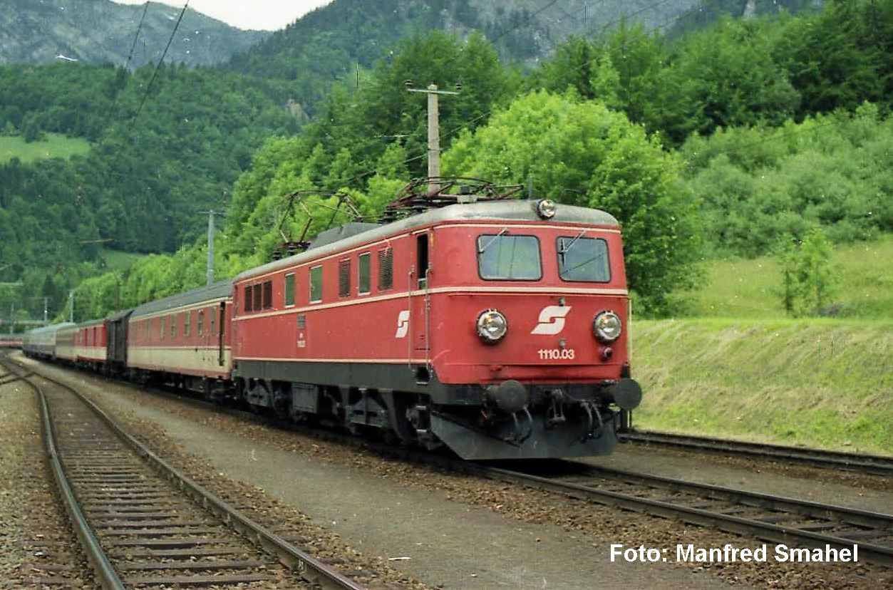 Locomotiva Elettrica / Sound Rh 1110.0 ÖBB Epoca IV - Versione in Corrente Alternata Scala H0 DS Modellismo Locomotiva Elettrica / Sound Rh scala H0