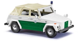 VW 181 Polizia Monaco scala H0 Busch