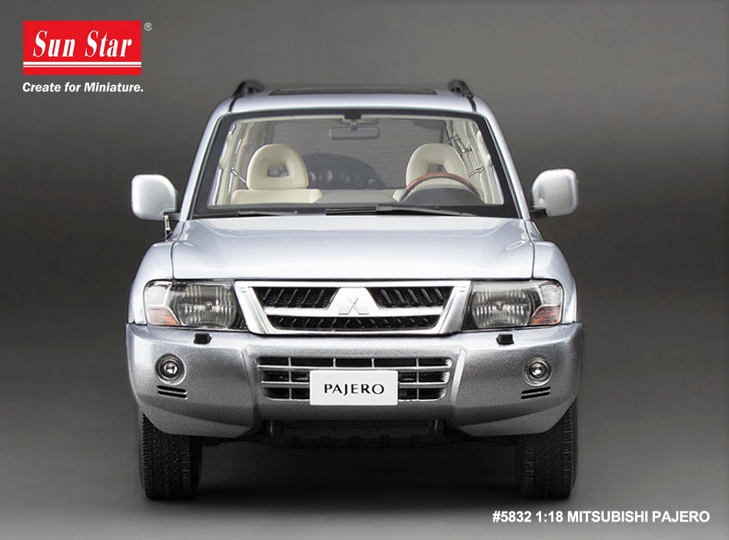 Mitsubishi Pajero V73 DS Modellismo Mitsubishi Pajero V73 scala 1:18 Sun Star