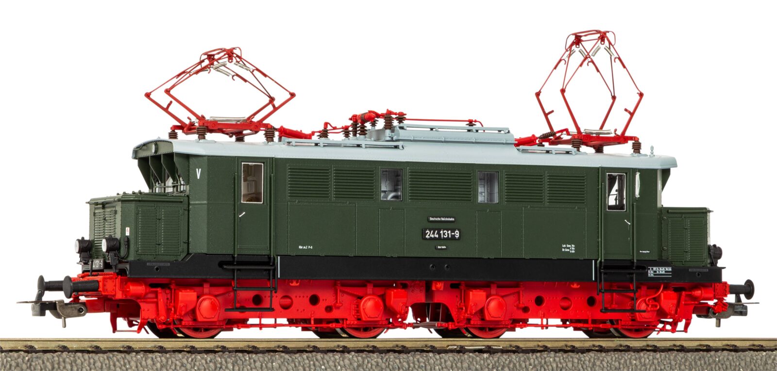 Locomotiva Elettrica BR 244 DR Epoca IV Scala H0 DS Modellismo Locomotiva Elettrica BR 244 DR scala H0