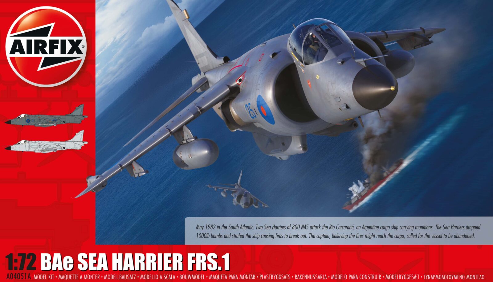 Kit di montaggio per iniziare: cosa comprare, cosa evitare, cosa serve davvero DS Modellismo Kit Airfix BAe Sea Harrier in 1:72: un buon kit di montaggio per iniziare