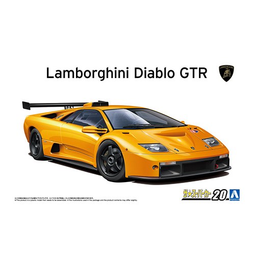 1/24 1999 Lamborghini Diablo Gtr DS Modellismo 1/24 1999 Lamborghini Diablo Gtr