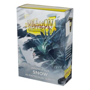 Buste Protettive Mini da 60 Dual Matte Snow