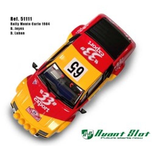 Alpine A310 - Rally Montecarlo 1984 - D.Joyes, D.Laban "33 Export DS Modellismo Alpine A310 - Rally Montecarlo 1984 - D.Joyes, D.Laban "33 Export