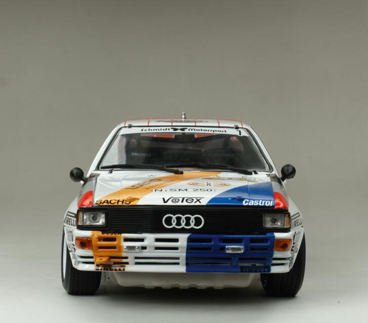 Audi Quattro A1 - #2 Demuth Harald / Lux Willy DS Modellismo Audi Quattro A1 #2 Demuth Harald scala 1:18