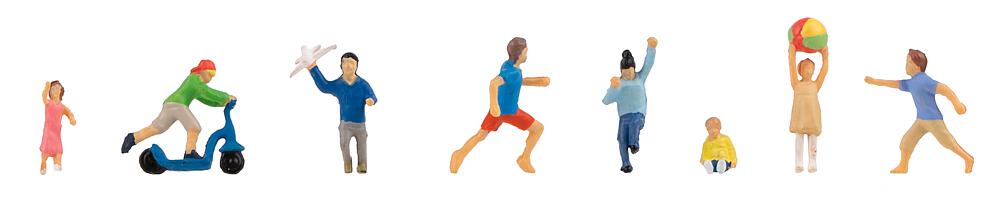 Bambini che giocano Scala H0 DS Modellismo Bambini che giocano scala H0 Faller