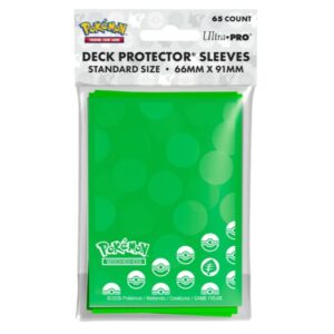 Ultra Pro Pokemon Bustine Protettive Grass Type 65pz