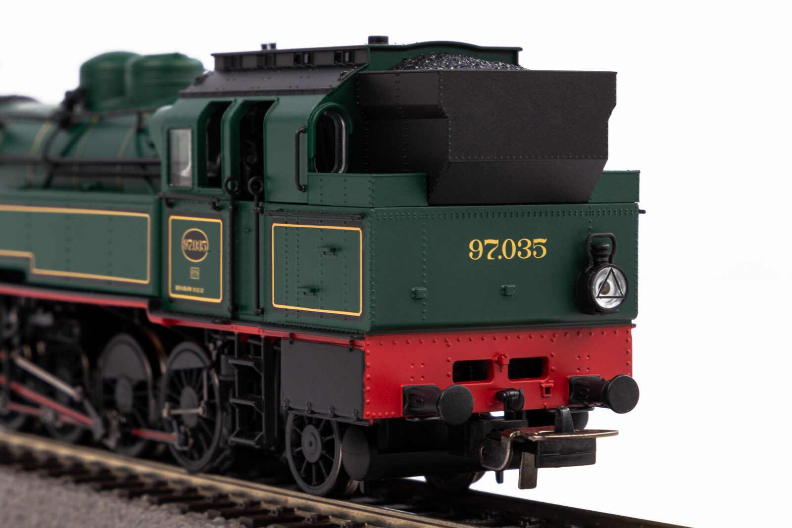 Locomotiva a vapore Rh 97 SNCB Epoca III Scala H0 DS Modellismo Locomotiva a vapore Rh 97 SNCB scala H0 - vista 4