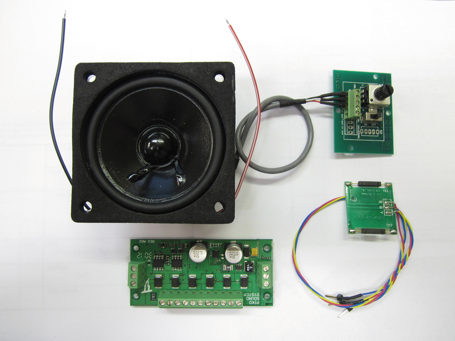 Sound Kit per loco vapore Americane, DC/DCC Scala G DS Modellismo Sound Kit per loco vapore Americane, scala G