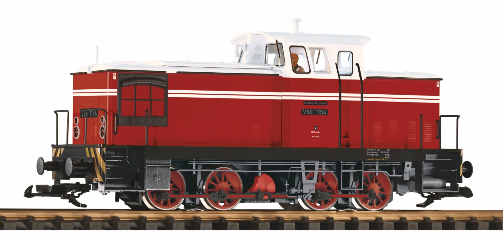 Locomotiva Diesel/Sound V 60 delle DR Epoca III Scala G DS Modellismo Locomotiva Diesel/Sound V 60 scala G