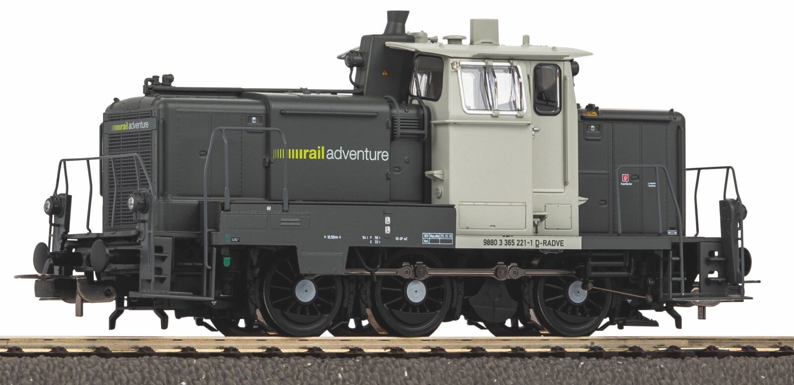 Locomotiva Diesel / Sound BR 365 RailAdventure Epoca VI Versione C.A. Scala H0 DS Modellismo Locomotiva Diesel / Sound BR 365 scala H0
