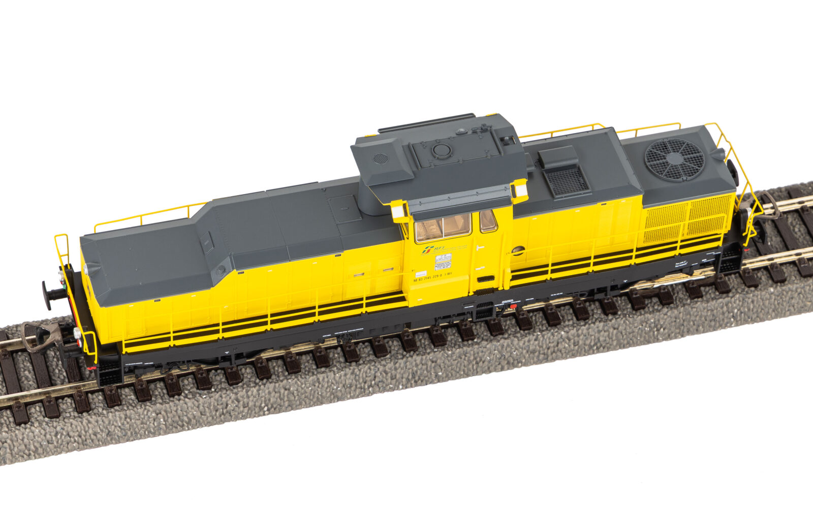 Locomotiva Diesel / Sound D.145 FS Epoca VI Scala H0 DS Modellismo Locomotiva Diesel / Sound D.145 FS scala H0