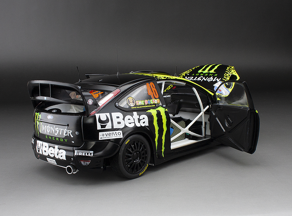 Ford Focus RS WRC'08 -#46 DS Modellismo Ford Focus RS WRC'08 -#46 scala 1:18