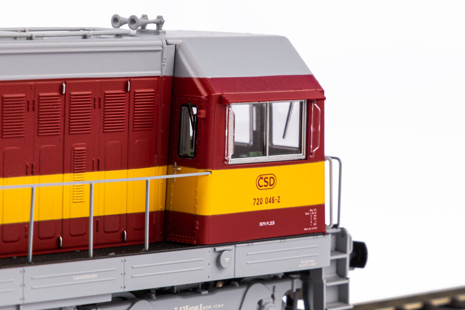 Locomotiva Diesel BR T.435 ÈSD Epoca IV Scala H0 DS Modellismo Locomotiva Diesel BR T.435 ÈSD scala H0