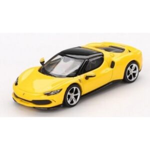 Ferrari 296 GTB Giallo Modena 2024 "Bbr For Mini-GT"1:64