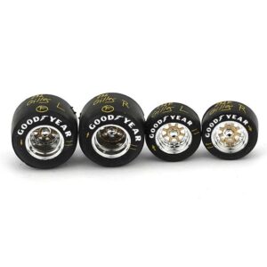 Set Pneumatici Goodyear con Cerchi Ant.+post.Ferrari 126 C2 1982 1:43