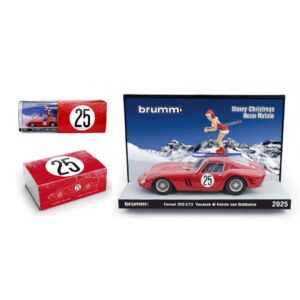Ferrari 250 GTO Vacanze di Natale 2025 con Babbazza Lim.200 1:43