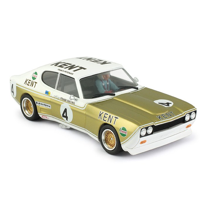 Ford Capri RS - Kent #4 - assembled with aluminum chassis - front Camber system DS Modellismo Ford Capri RS - Kent #4 - assembled with aluminum chassis - front Camber system