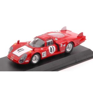 Alfa Romeo 33.2 N.41 28th Le Mans 1968 Vaccarella-Baghetti 1:43