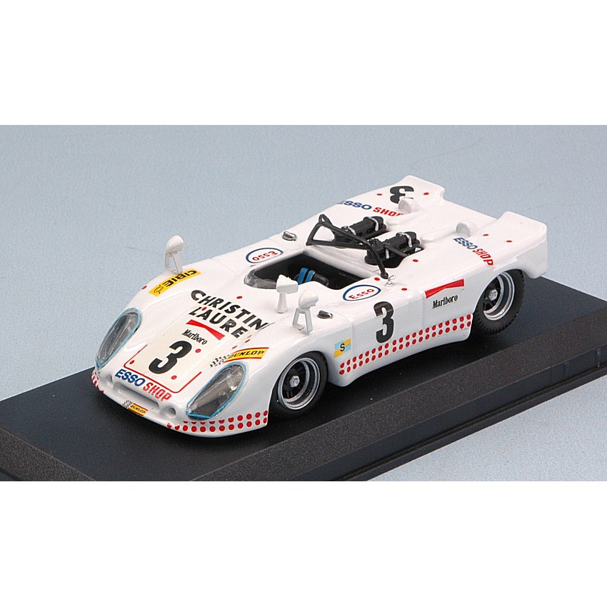 Porsche 908-2 Flunder N.3 34th LM 1975 Poirot-Ortega-Cuynet-Lagniez 1:43 DS Modellismo Porsche 908-2 Flunder N.3 34th LM 1975 Poirot-Ortega-Cuynet-Lagniez 1:43