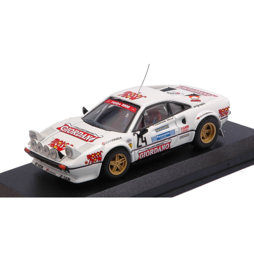 Ferrari 308 GTB N.24 5th Rally 4 Regioni 1983 Giordano-Bolla DS Modellismo Ferrari 308 GTB N.24 5th Rally 4 Regioni 1983 Giordano-Bolla