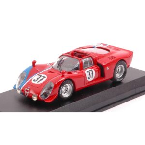 Alfa Romeo 33.2 N.37 Test Le Mans 1968 Gosselin-Trosch 1:43