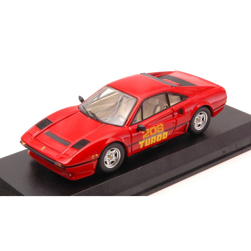Ferrari 208 GTB Turbo 1980 Red 1:43 DS Modellismo Ferrari 208 GTB Turbo 1980 Red 1:43