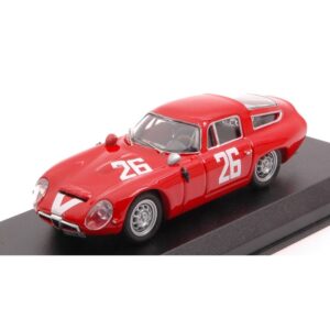 Alfa Romeo TZ1 N.26 1000 KM Monza 1965 Pianta-Sala 1:43