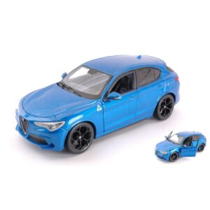 Alfa Romeo Stelvio Blue 1:24