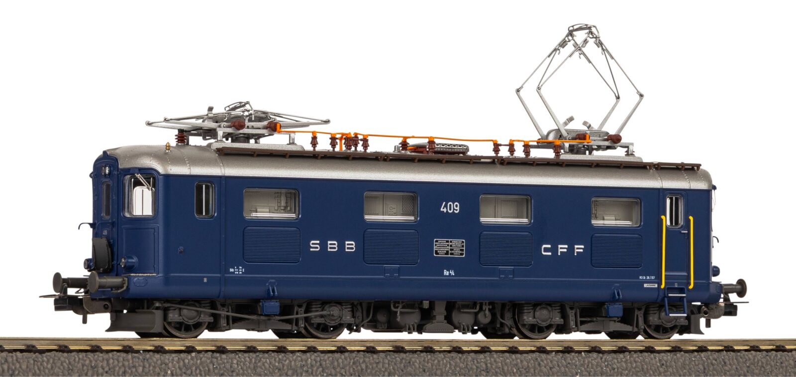 Locomotiva Elettrica Re 4/4 | 409 SBB Epoca III Scala H0 DS Modellismo Locomotiva Elettrica Re 4/4 | 409 scala H0