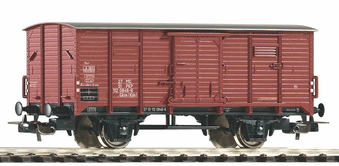 Carro chiuso G02 PKP Epoca IV Scala H0 DS Modellismo Carro chiuso G02 PKP Epoca IV scala H0 Piko