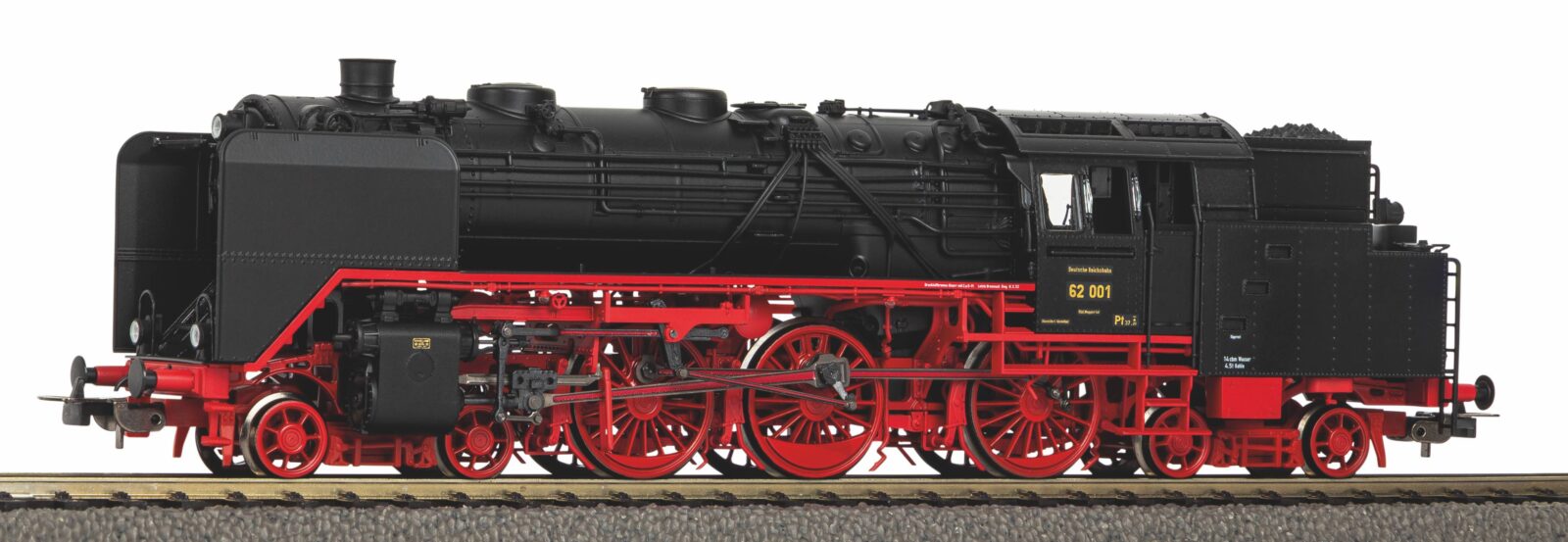 Locomotiva a vapore / Sound BR 62 DRG Epoca II Scala H0 DS Modellismo Locomotiva a vapore / Sound BR 62 scala H0
