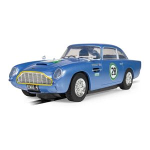 Aston Martin DB5 Blue & Yellow Historic GT Racing Scalextric 1:32