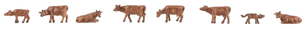 Bovini bruni dell'Algovia Scala N DS Modellismo Bovini bruni dell'Algovia scala N Faller