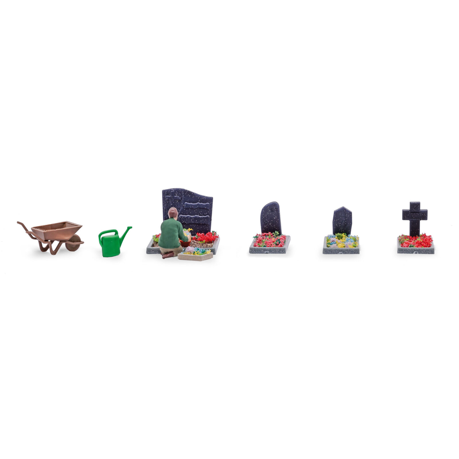 Set Azione: Cura della Tomba Scala TT DS Modellismo Set Azione: Cura della Tomba scala TT Busch