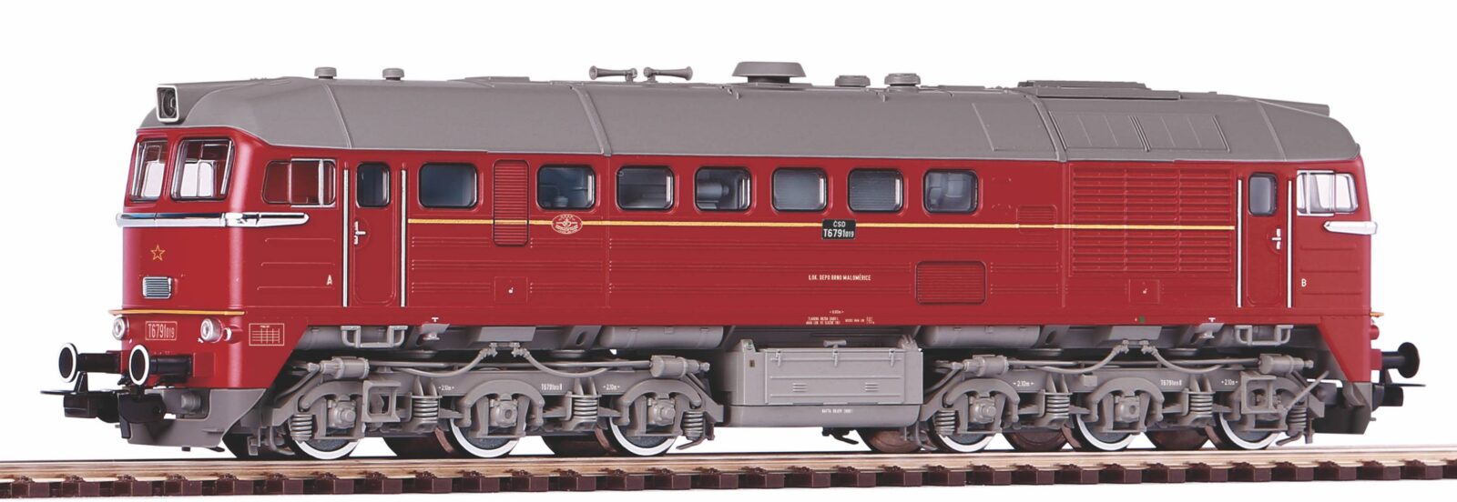 Locomotiva Diesel T679.1 ČSD Epoca IV Scala H0 DS Modellismo Locomotiva Diesel T679.1 ČSD Epoca scala H0
